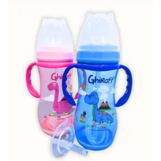 BIBERON GHIRAFF DINO 12 OZ 6 M+ - Ecofarma